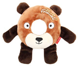 Gigwi Bear Plush Friendz With Foam Rubber Ring and Squeaker