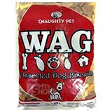 Naughty Pet Wag Assorted Dog Biscuits (Pouch)