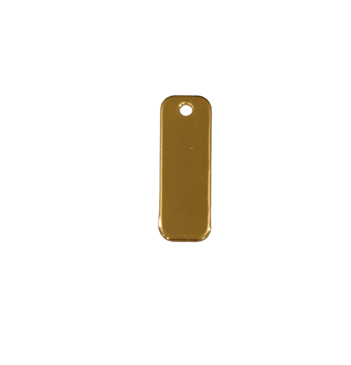 Kennel Brass Pendant Shape Name Tag - Small