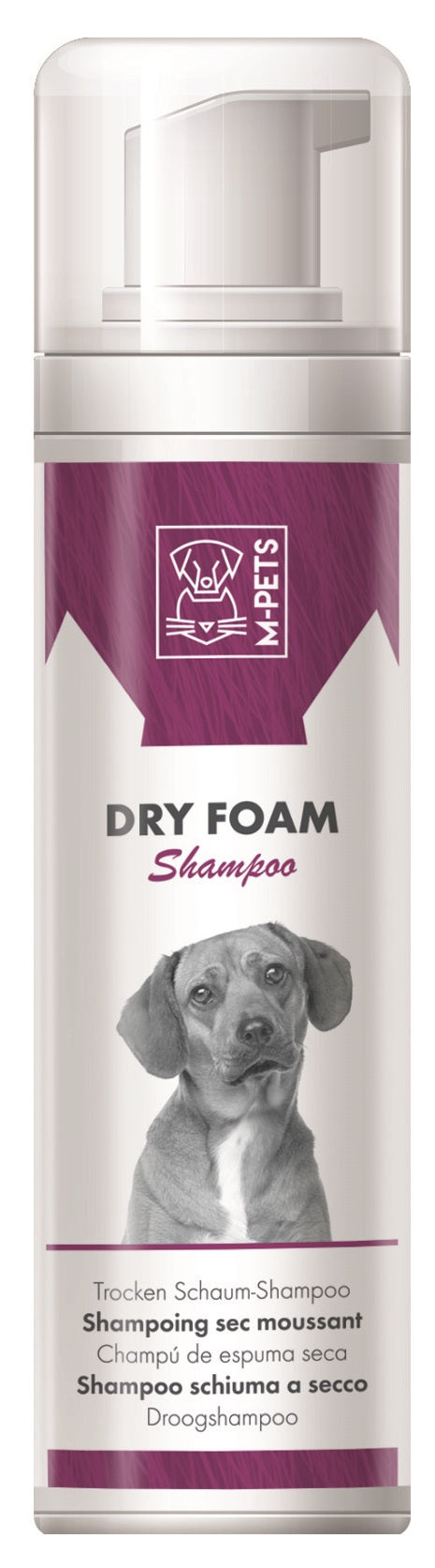 M-Pets Dry Foam Dog Shampoo