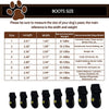 Pawz Waterproof Dog Boots - Large - Black