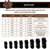 Pawz Waterproof Dog Boots - Large - Black