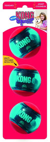 Kong Squeezz Action Ball Red - 3 Pcs
