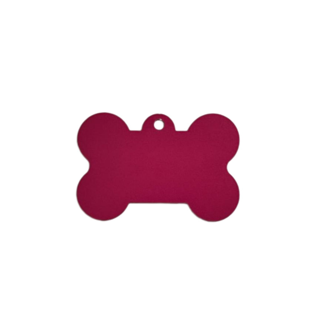 Kennel Aluminium Bone Shape Name Tag Large ShakeHands