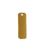 Kennel Brass Pendant Shape Name Tag - Medium