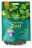 Happi Doggy Dental Chew Zest Mint Dog Treat