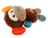 Gigwi Plush Friendz Squeaky Monkey - Dog Toy