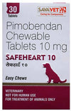 Savavet Safeheart Pimobendan 10mg Chewable Tablets for Dogs