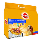 Pedigree Adult Combo Mix Offer '3 Kg Chicken & Vegetables + 4 Gravy Pouches'