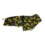 Kennel Printed Color Raincoat - Yellow