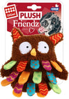 Gigwi Owl Plush Friendz with squeaker