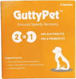 Skyec Gutty Pet ORS Electrolyte Pre & Probiotics Supplement