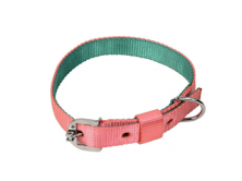 Kennel Soft Nylon Two Color Collar (1 1/4")