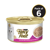 Fancy Feast Seafood & Chicken Feast In Thick Gravy Tin Pack Of 5 + 1 Free Tin - 510 G