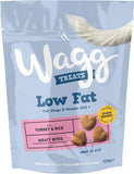 Wagg Treats Low Fat With Turkey & Rice Meaty Bites Dog Treats 125g - Pack Of 7