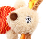 GiGwi Plush Friendz With Refillable Squeaker Dog Toy