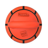 Gigwi Basket Ball with Rubber Handle Jumball Dog Toy - Orange