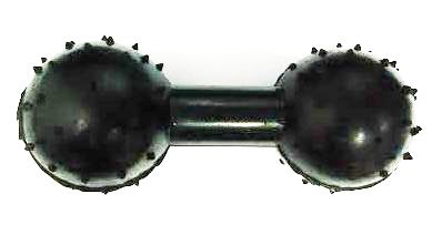 Kennel Durable Tuff Rubber Solid Dumbbell