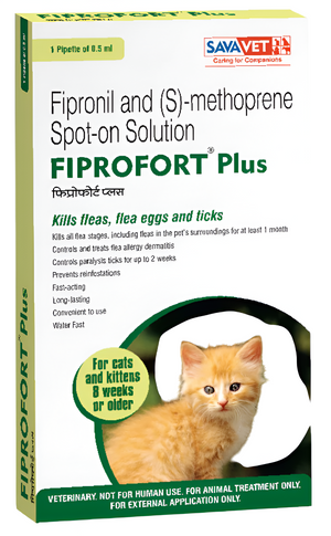 Savavet Fiprofort Plus Spot-On Solution for Cats