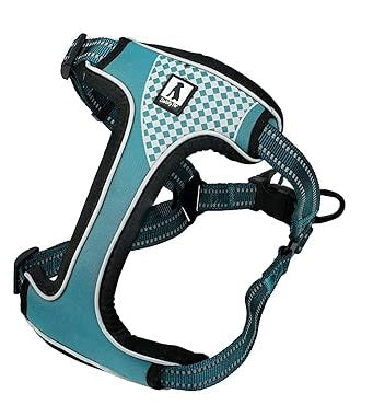 Smarty Pet Nylon Reflective Flamingo Stitching Dog Chest Harness (Color May Vary)