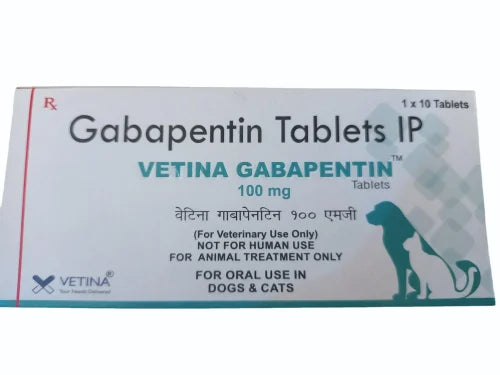 Vetina : Gabapentin 100 mg Tablets IP for Dogs & Cats