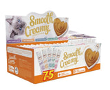 Gnawlers Smooth & Creamy Lickable Mix Flavour Cat Treats (Pack Of 75 Tubes)