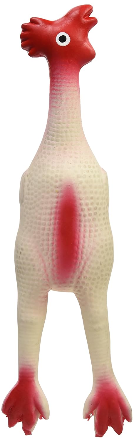 M-Pets Anastasia Chicken Latex Squeaky Dog Toy
