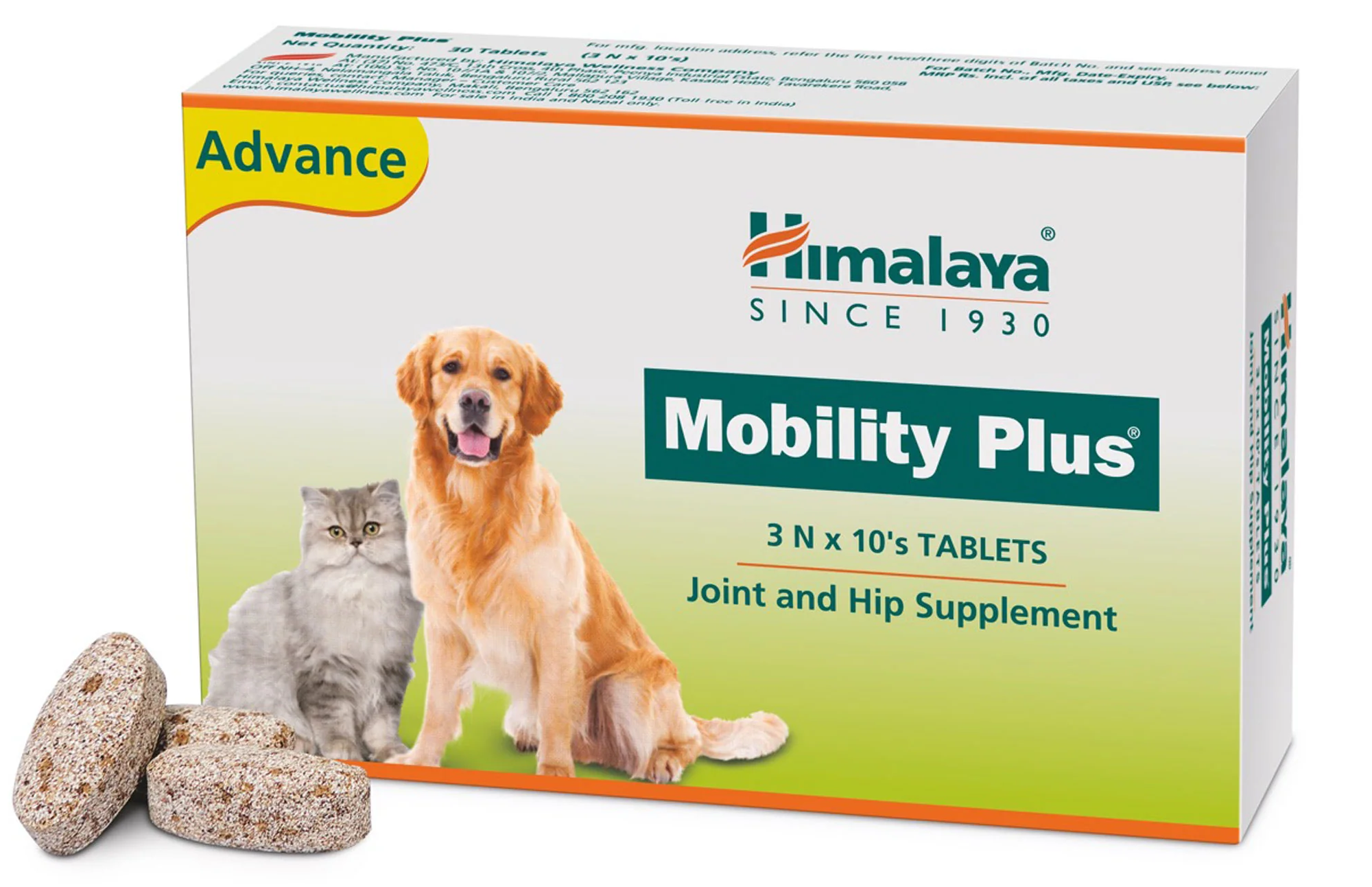 Tablet Hip Rider Himalaya Mobility Plus Advance Joint & Hip Supplement Tablet – ShakeHands
