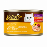 Bellotta Tuna With Chicken In 3 Layers - Tin