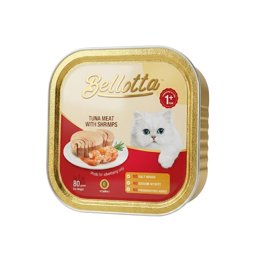 Bellotta - Tuna Meat With Shrimp - Cup
