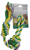 Smarty Pet Spiral Roller With Single String Rope Toy (Color May Vary)