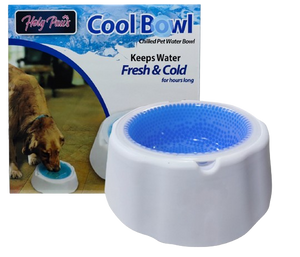Holy Paws Cool Freezable Pet Chilled Water Bowl For Dog
