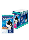 Felix Tuna In Jelly Kitten Pouch - 85 G Pack of 12