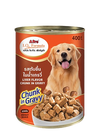 Smart Heart A Pro I.Q. Formula Liver Flavour Chunk In Gravy For Adult Dog Canned Food