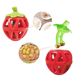 Holy Paws Fruity Bite Dog Treat Dispenser Chew Toy