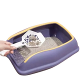 Smarty Pet Dual Colour Open Plastic Cat Litter Tray With Scoop