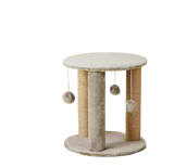 Pets Empire Cat Tree with Hanging Ball Scratching Posts and Round Base