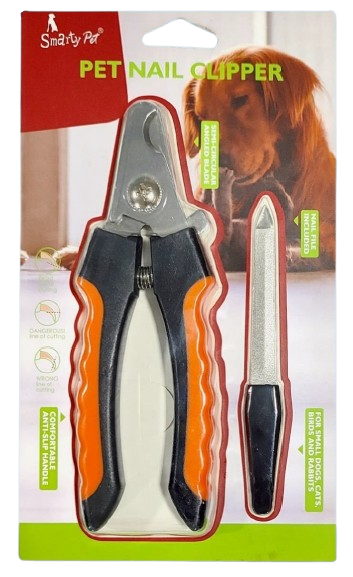 Smarty Pet Nail Clipper With Filer (Color May Vary)