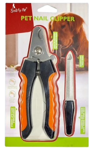 Smarty Pet Nail Clipper With Filer (Color May Vary)