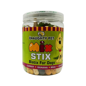 Naughty Pet Mix Stix Wheat Free Vegetarian Bistix - (Jar)