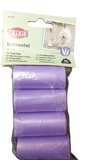 Trixie Scented Dog Poop Bags 4 Rolls 20 Bags Each