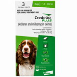 Elanco Credelio Plus Chewable Tablets For Dogs > 11Kg - 22Kg