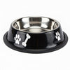 Kennel Anti Skid Printed Steel Feeding Bowl