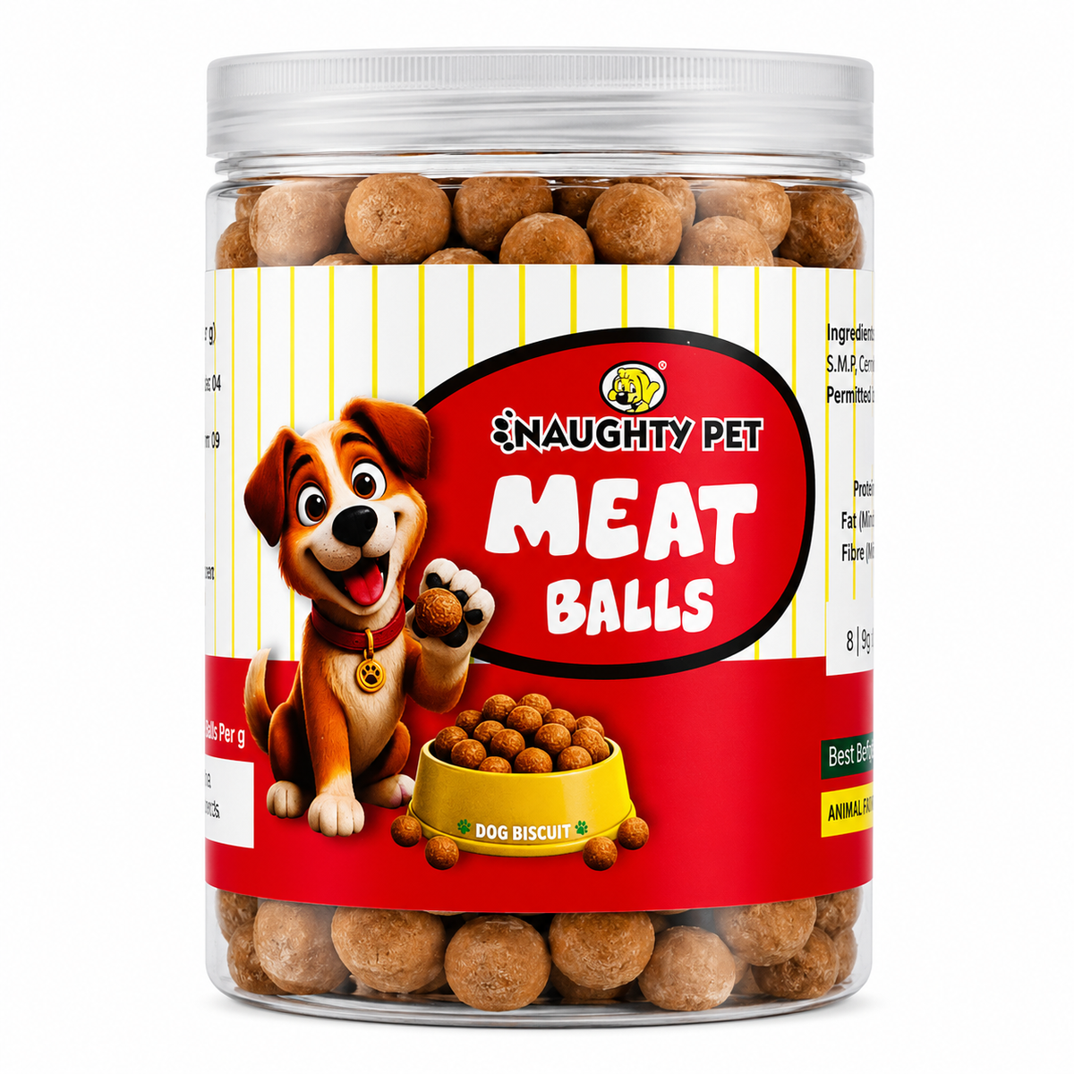 Naughty Pet Meat Balls For Dogs