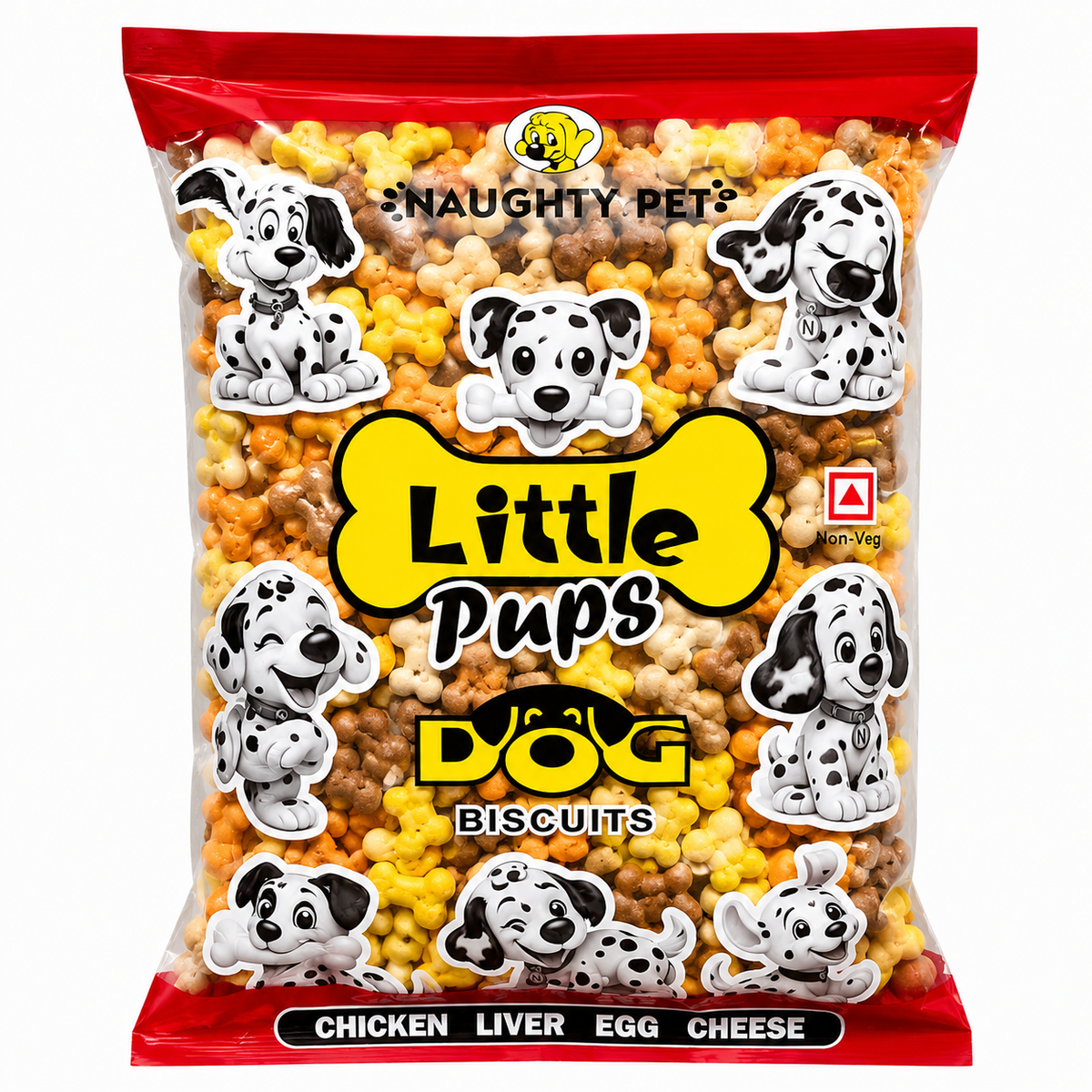 Naughty Pet 'Little Pups' Puppy Non Veg Biscuits
