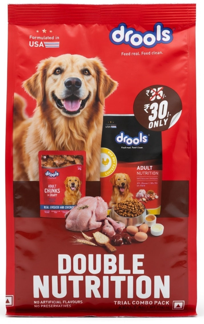 Drools Double Nutrition Adult Dog Dry Food