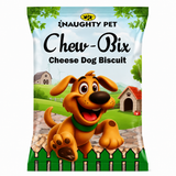 Naughty Pet 'Chew-Bix' Cheese Flavour Packing May Variant