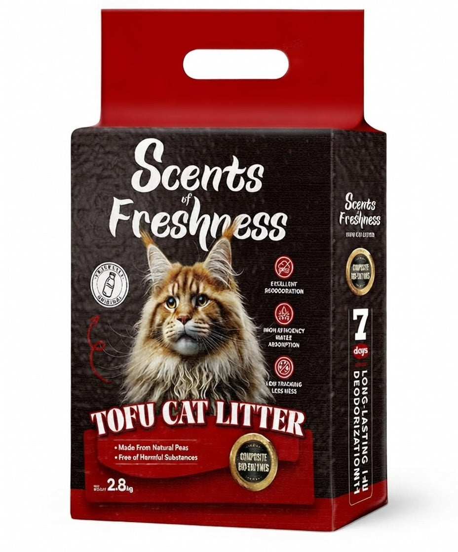 Barkbutler Scents Of Freshness Premium Grade Tofu Cat Litter