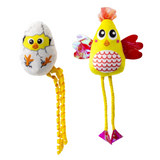 Kong Scrattles Chicken 2Pk Cat Toy