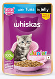 Whiskas Junior Kitten With Tuna In Jelly Pouch